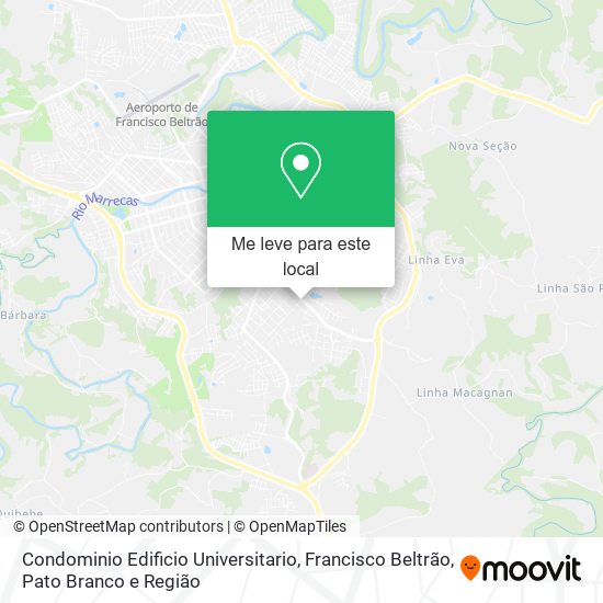 Condominio Edificio Universitario mapa