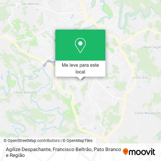 Agilize Despachante mapa