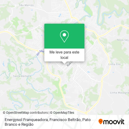 Energysol Franqueadora mapa