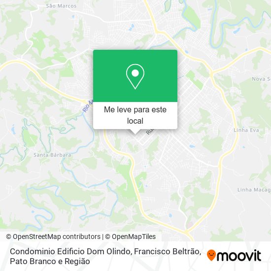 Condominio Edificio Dom Olindo mapa