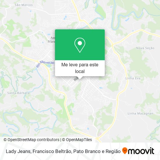 Lady Jeans mapa