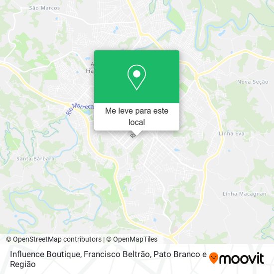 Influence Boutique mapa