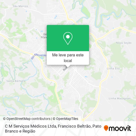 C M Serviços Médicos Ltda mapa