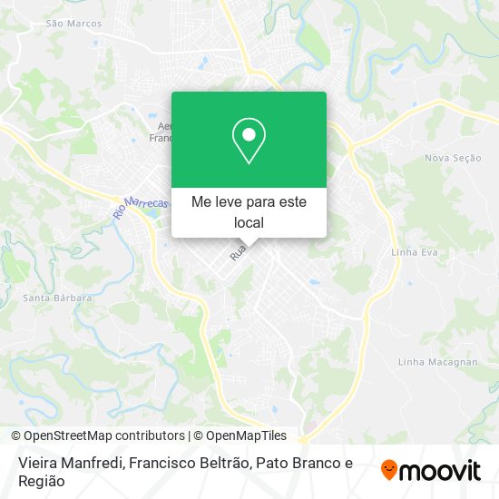 Vieira Manfredi mapa