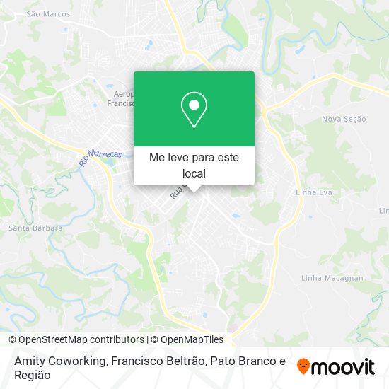 Amity Coworking mapa