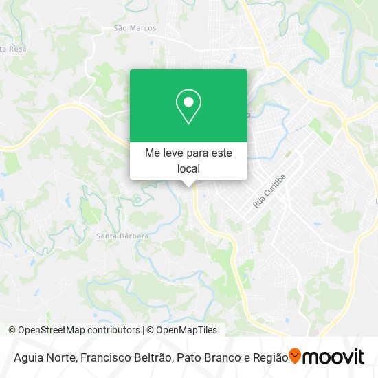 Aguia Norte mapa