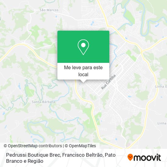 Pedrussi Boutique Brec mapa