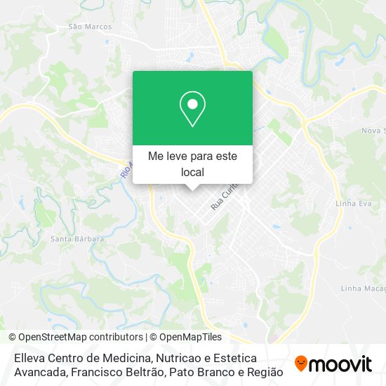 Elleva Centro de Medicina, Nutricao e Estetica Avancada mapa