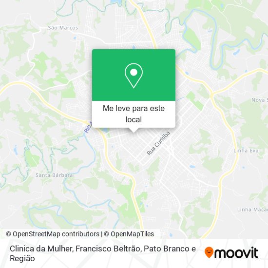 Clinica da Mulher mapa