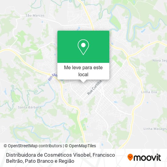 Distribuidora de Cosméticos Visobel mapa