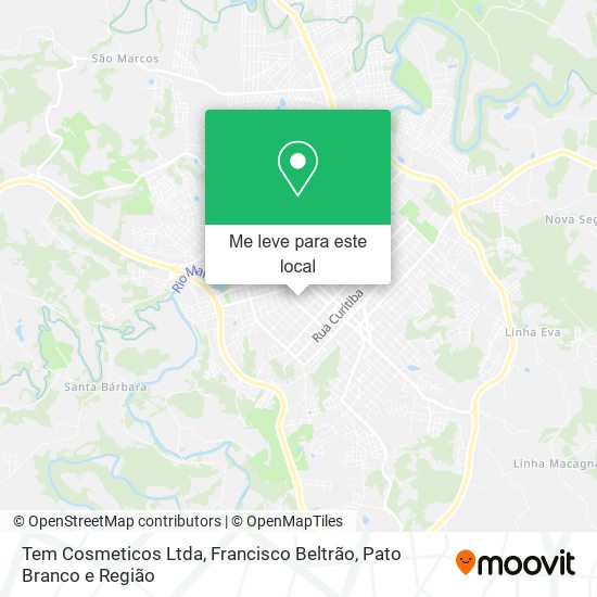 Tem Cosmeticos Ltda mapa