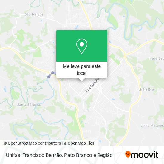 Unifas mapa