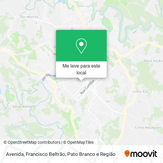 Avenida mapa