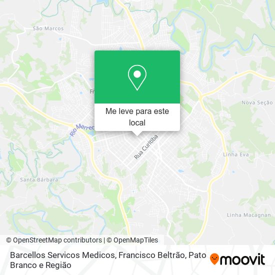Barcellos Servicos Medicos mapa