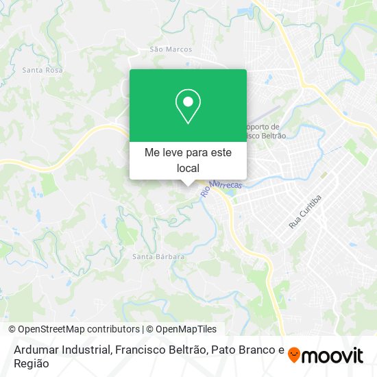 Ardumar Industrial mapa