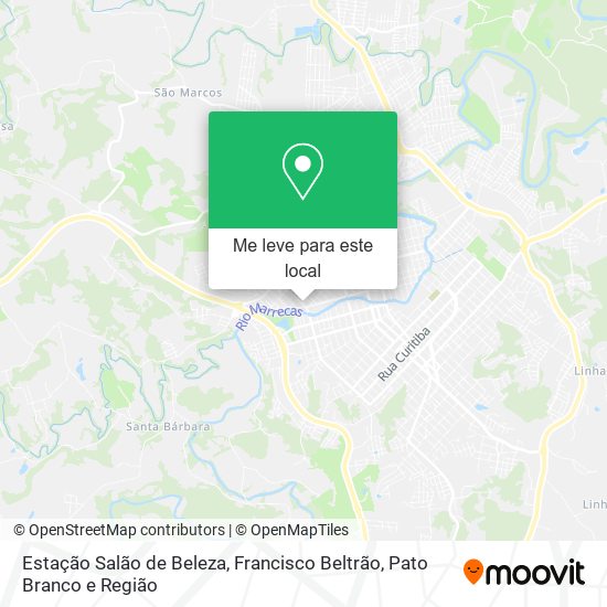 Estação Salão de Beleza mapa