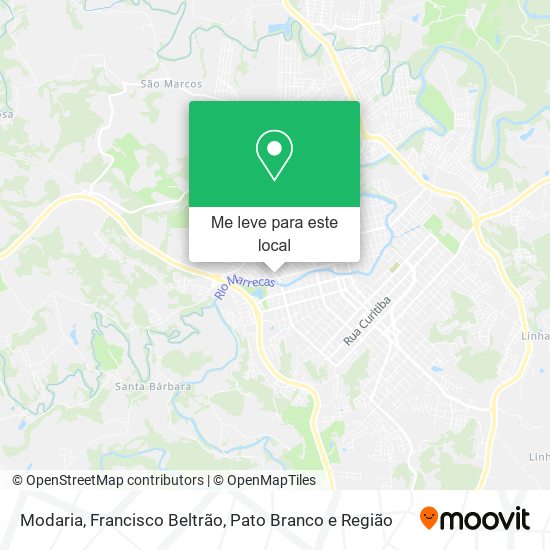 Modaria mapa