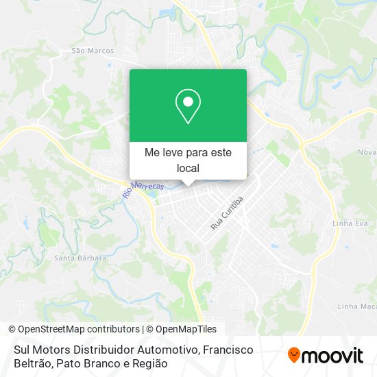 Sul Motors Distribuidor Automotivo mapa