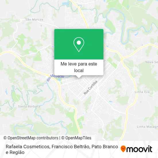 Rafaela Cosmeticos mapa
