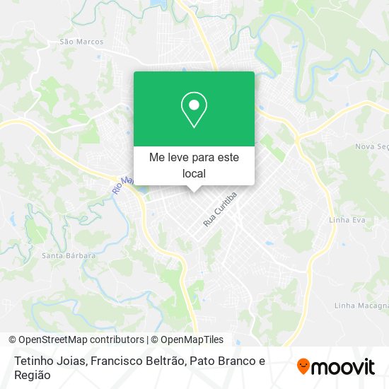 Tetinho Joias mapa