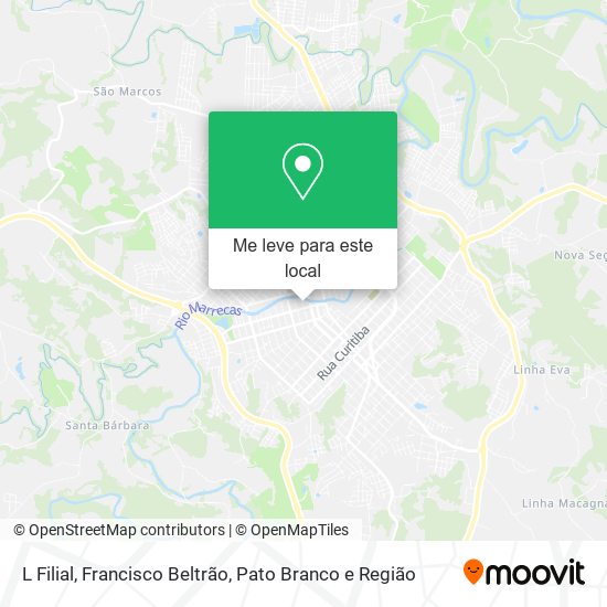 L Filial mapa