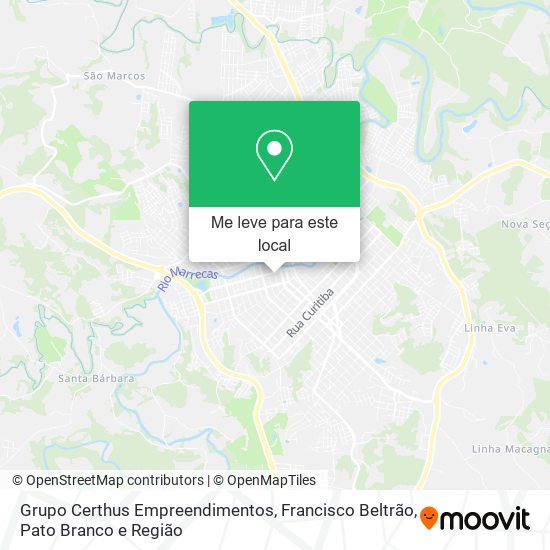 Grupo Certhus Empreendimentos mapa