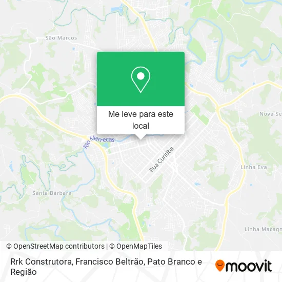 Rrk Construtora mapa