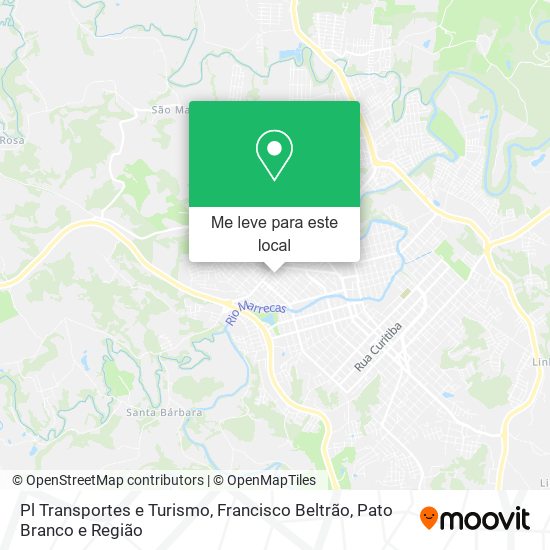 Pl Transportes e Turismo mapa