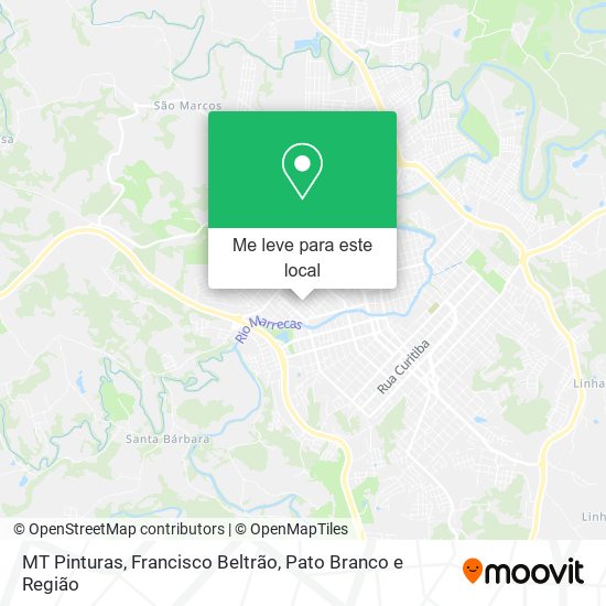 MT Pinturas mapa