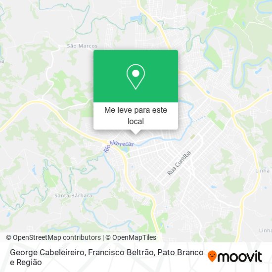 George Cabeleireiro mapa