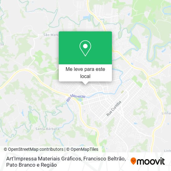 Art'Impressa Materiais Gráficos mapa