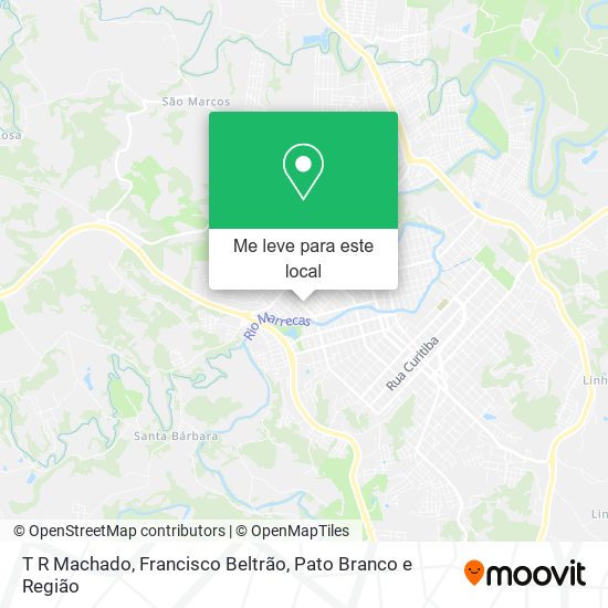 T R Machado mapa