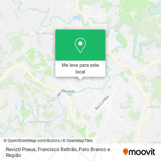 Revizzi Pneus mapa