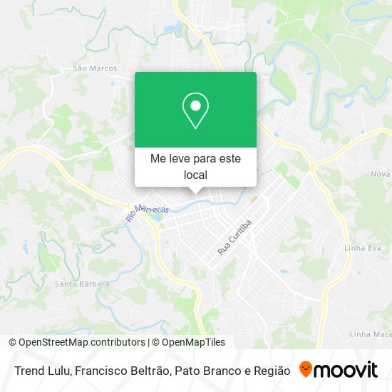 Trend Lulu mapa