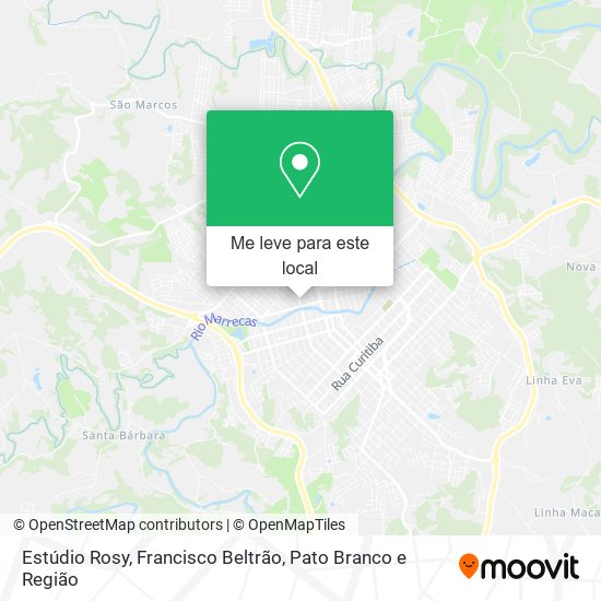 Estúdio Rosy mapa