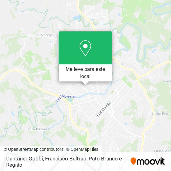 Dantaner Gobbi mapa