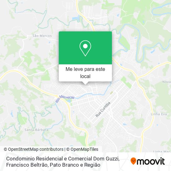 Condominio Residencial e Comercial Dom Guzzi mapa