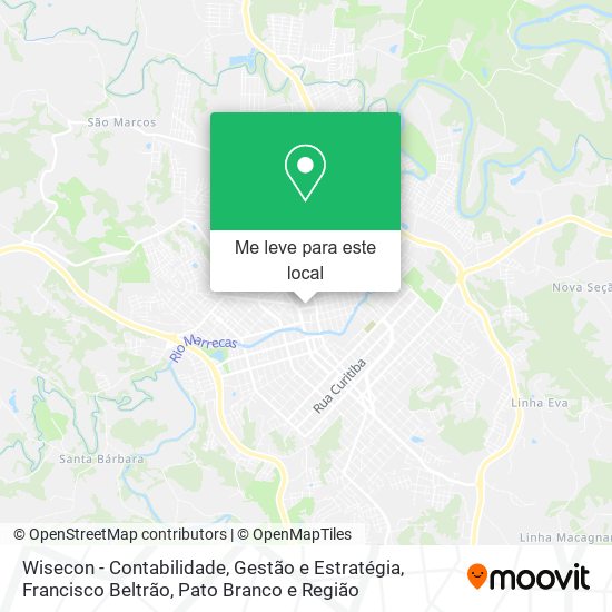 Wisecon - Contabilidade, Gestão e Estratégia mapa