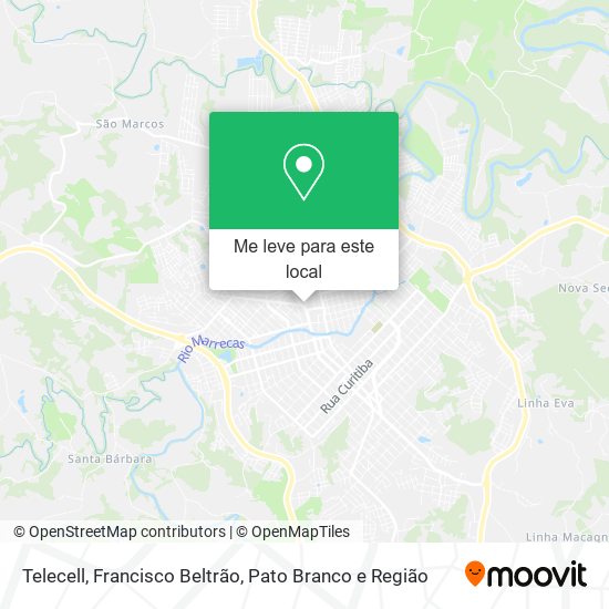 Telecell mapa