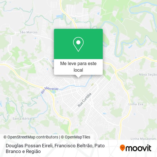 Douglas Possan Eireli mapa