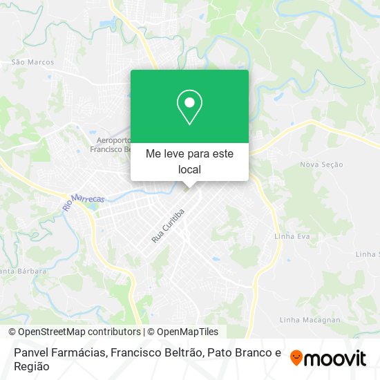 Panvel Farmácias mapa