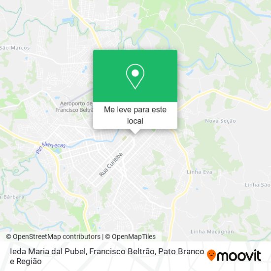 Ieda Maria dal Pubel mapa