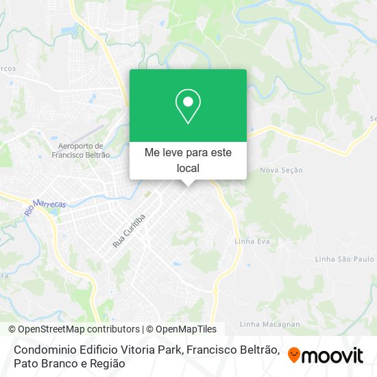 Condominio Edificio Vitoria Park mapa
