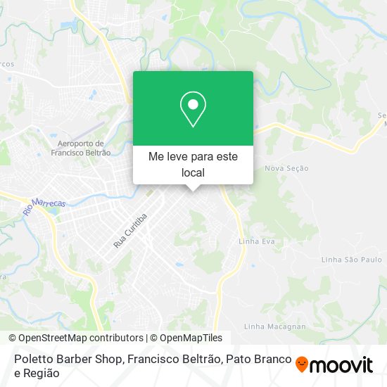 Poletto Barber Shop mapa