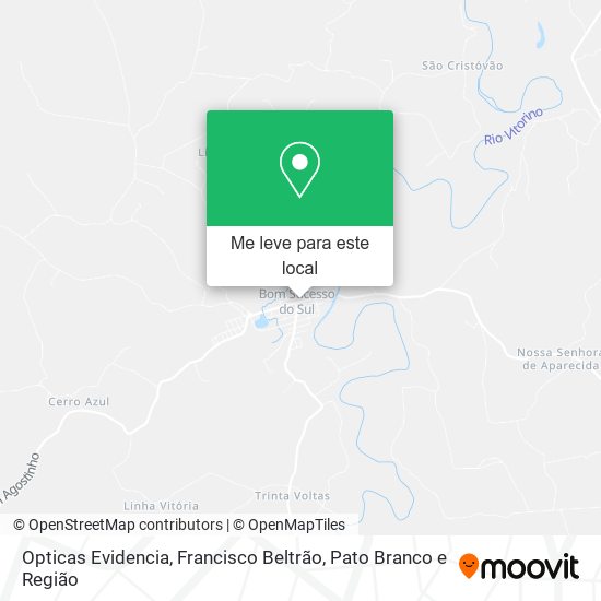 Opticas Evidencia mapa