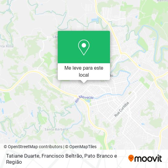 Tatiane Duarte mapa