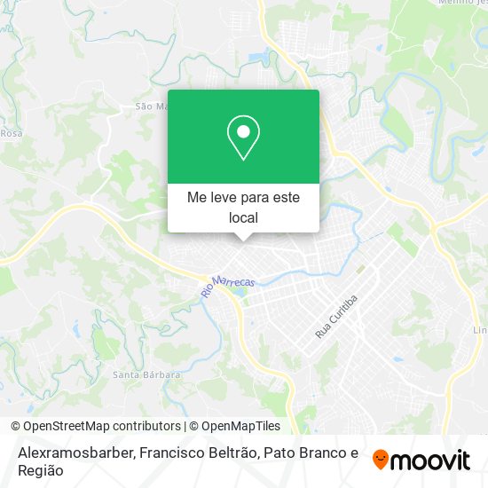 Alexramosbarber mapa