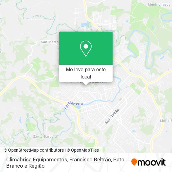 Climabrisa Equipamentos mapa