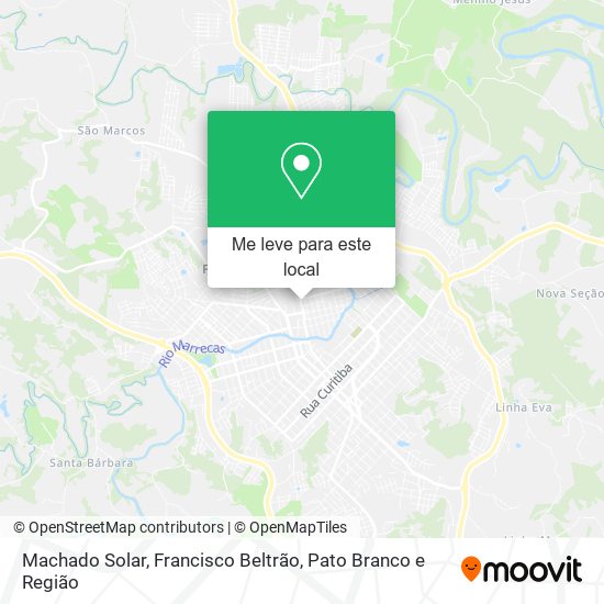 Machado Solar mapa