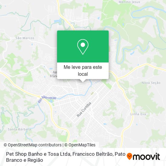 Pet Shop Banho e Tosa Ltda mapa